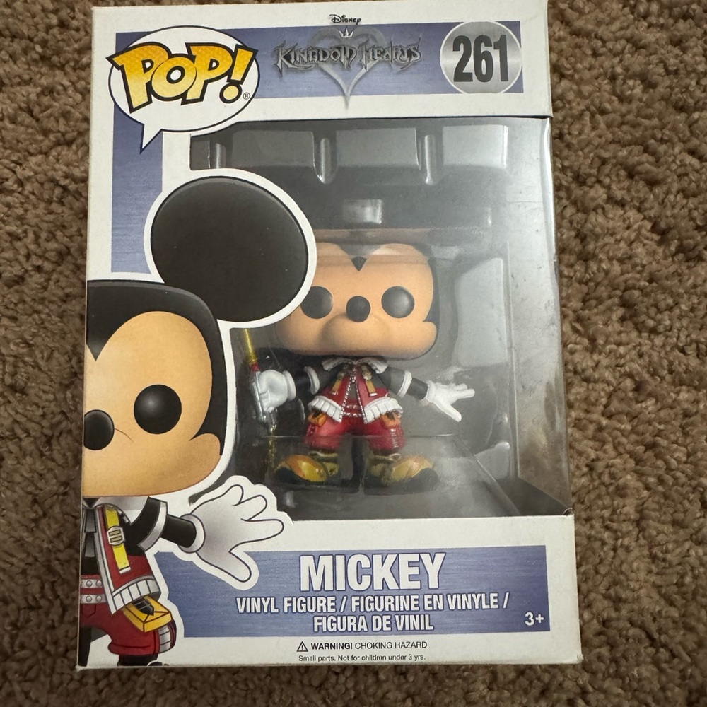 Funko Pop! Mickey Vinyl Figure - Black, Red, White